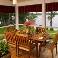 Dine-In Porch by the Lake