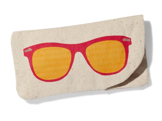 DIY sunglasses case