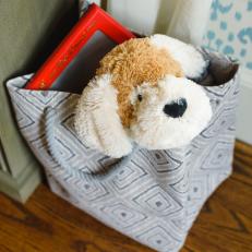 Fabric Baskets for Toy Storage