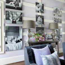 Gallery Wall With Black-and-White Photos