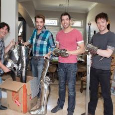 The Property Brothers Unloading Armor