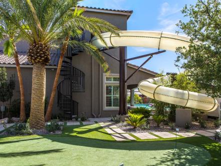 6: A Two-Story Water Slide