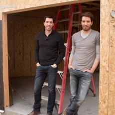 Property Brothers on Construction Site