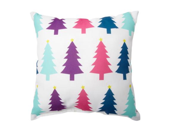 Modern, Graphic Christmas Tree Pillow