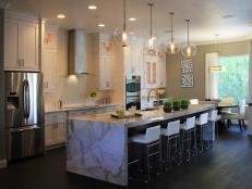 Contemporary Kitchen Is Heart of Family Home