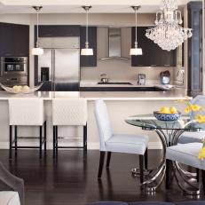 Chic, Open Concept Dining Space
