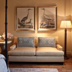 Relaxing Sofa in Mediterranean Bedroom