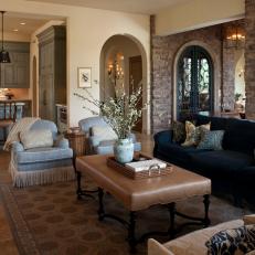 Mediterranean Lounge is Rustic and Inviting