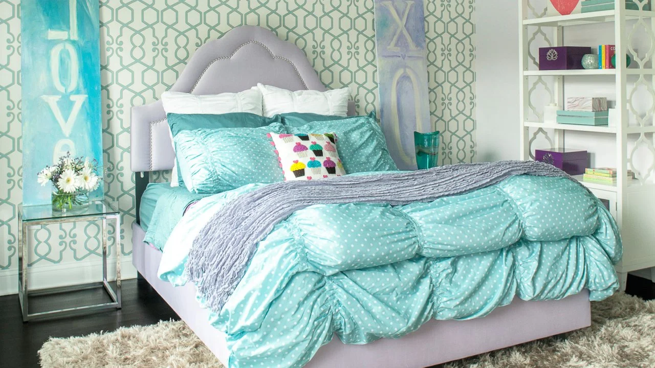 Sophisticated, Glamorous Bedroom for a Little Princess | HGTV, image size:1280x720