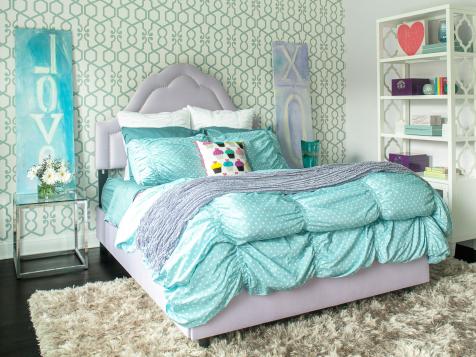 Sophisticated, Glamorous Bedroom That a Little Princess Can Grow Into