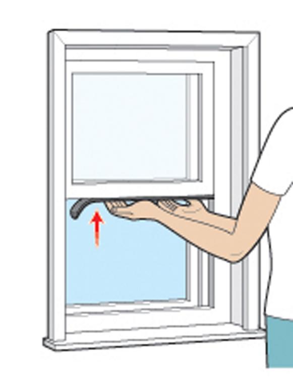 sealing a drafty window