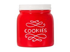 red cookie jar