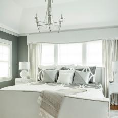 Charcoal Gray Master Bedroom Is Sophisticated, Timeless