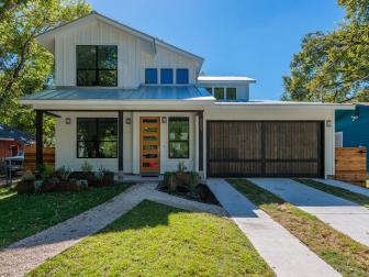 Modern House with Craftsman Elements 