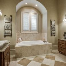 Photos Hgtv Jonas Brothers Texas Home Bathroom With Diamond Pattern Tile