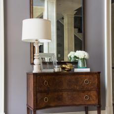 Transitional Entryway With Dining Room Chest 