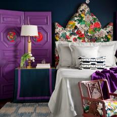Eclectic Guest Room With Asian Accents