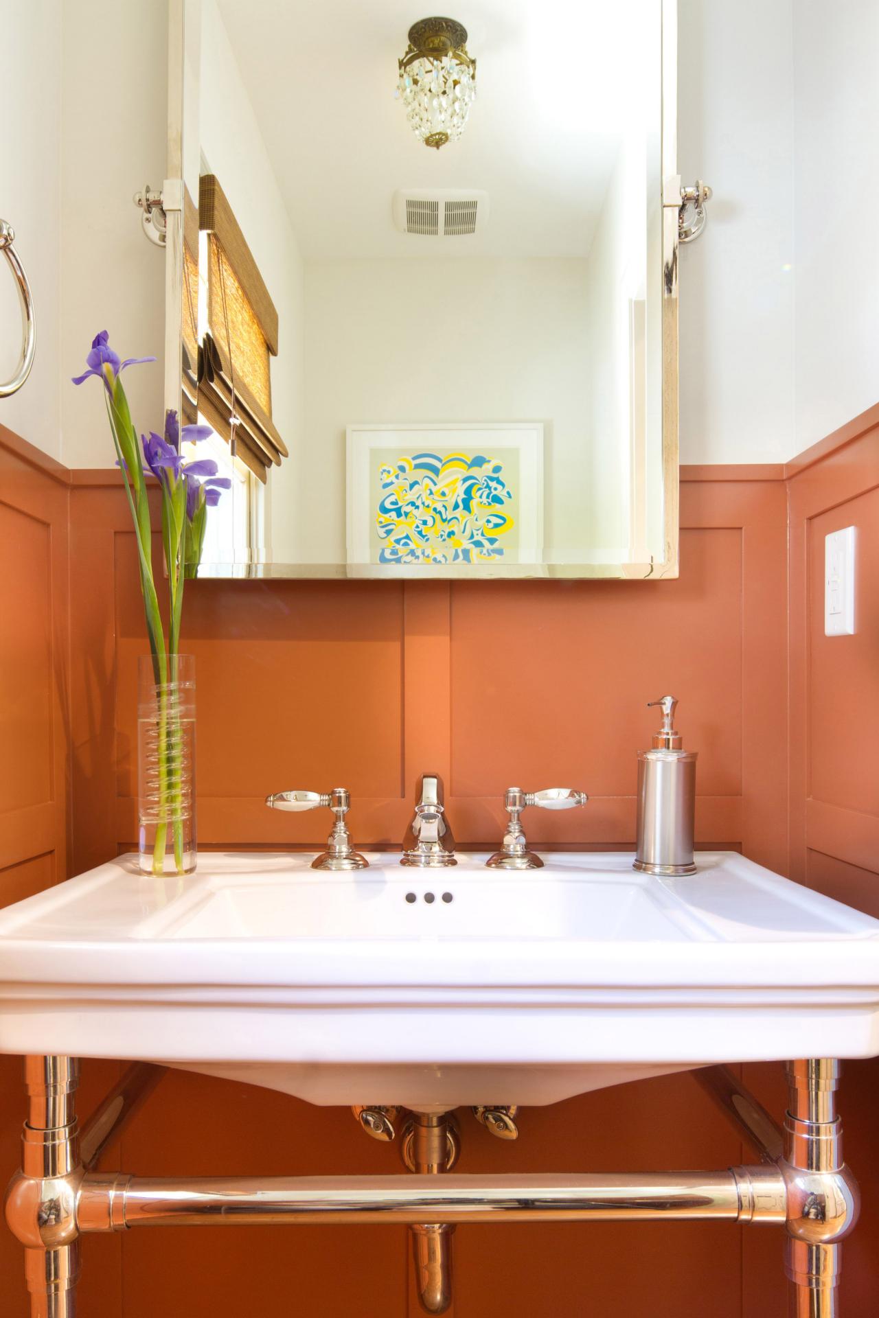 25 Perfect Hues for Tiny Bathrooms That Aren't White   HGTV's ...