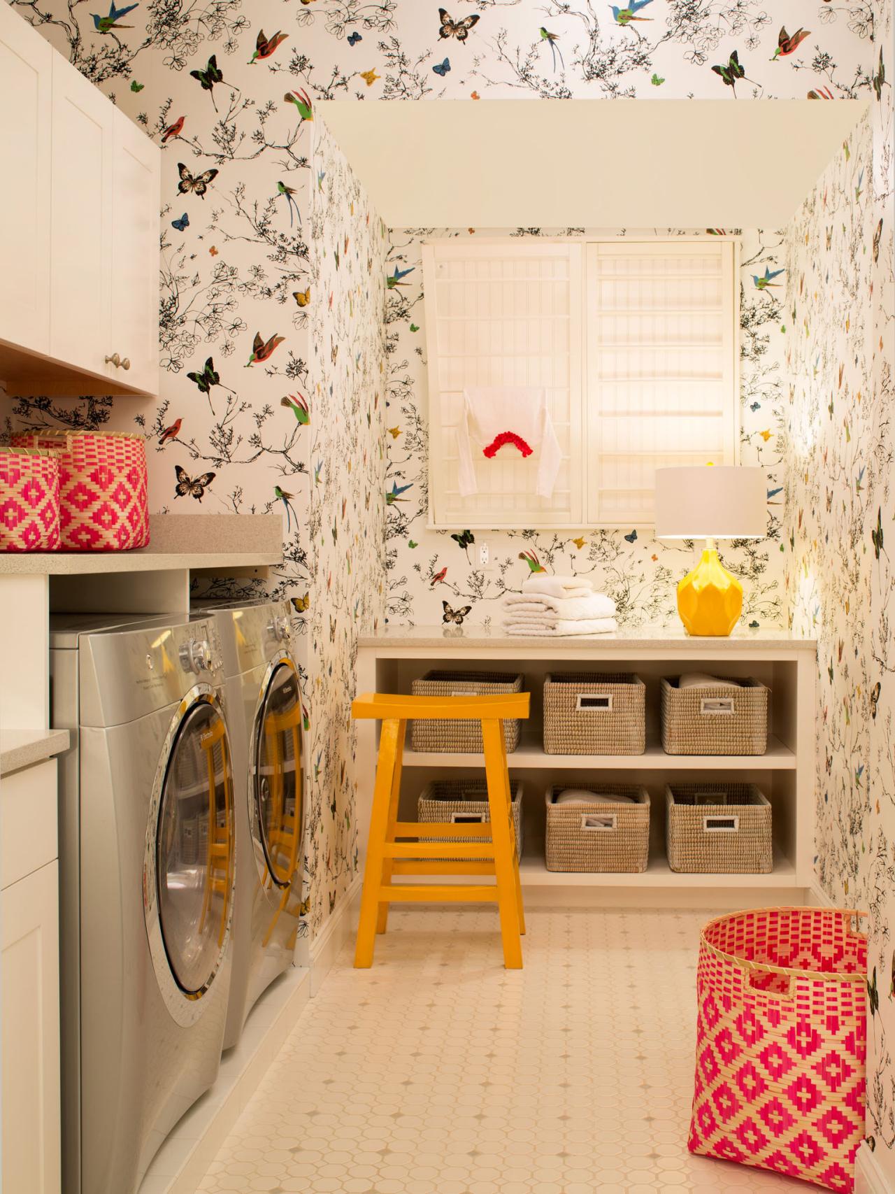 10 Clever Storage Ideas For Your Tiny Laundry Room Hgtv S