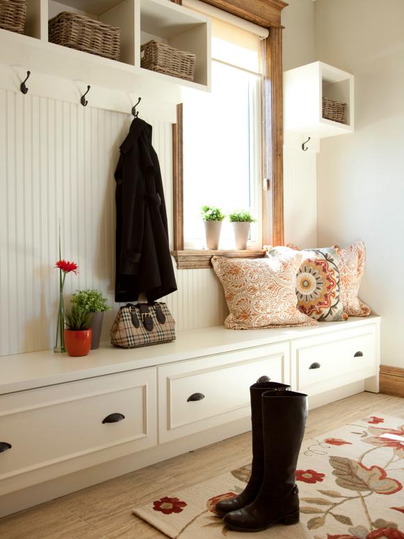 White Cottage Mudroom