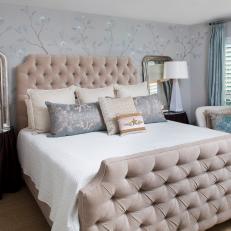 Enchanting Bedroom With Tufted Bed