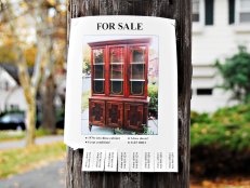 makeover a used china cabinet