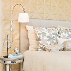 Polished Bedroom With Ivory Color Palette