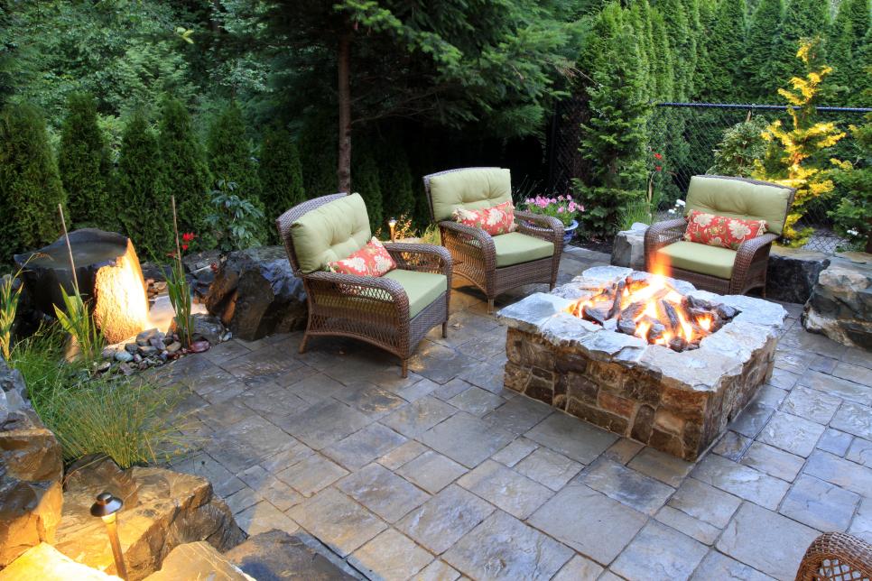 Brick And Concrete Fire Pits Hgtv