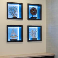 Nautical Accents in LED Lit Frames