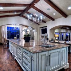 Kitchen: Luxury Estate in Irvine, Calif.
