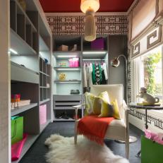 Eclectic Closet and Dressing Room 