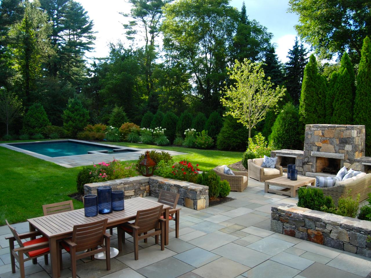 Private backyard ideas