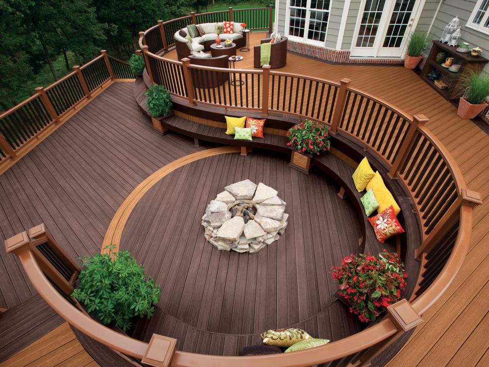 Iest Fire Pits On Com, Fire Pit Built Into Deck