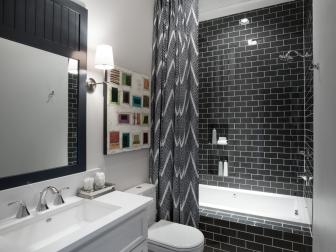 Black and White Modern Bathroom