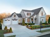 Gray Paint Front Home Exterior