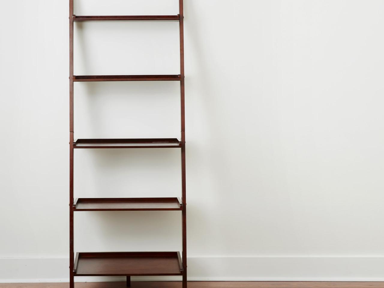 How To Keep Ladder Shelf From Slipping