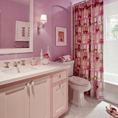 Pink Girl’s Bathroom
