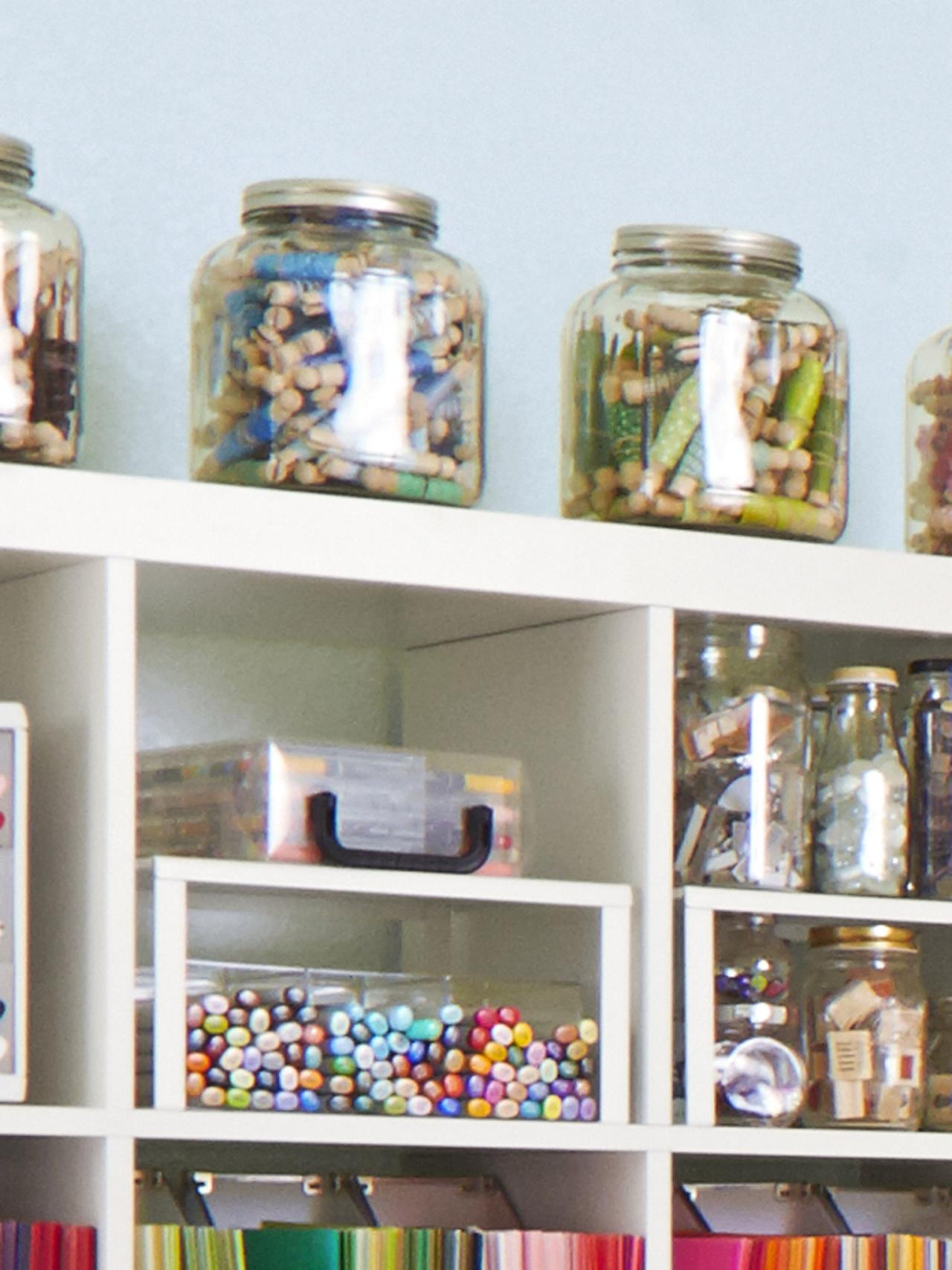 12 Ideas for Sewing Room Organization