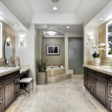 Main Bathroom Offers Ample Room for Two