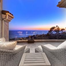 Pair of Chaises Offer Perfect Sunset Perch
