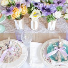 Spring-Inspired Place Settings