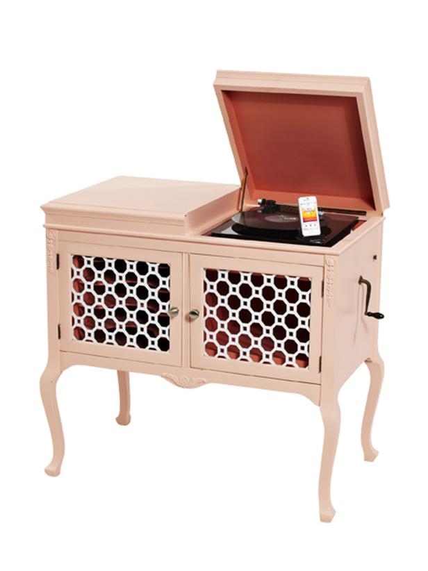 How To Mondernize An Old Record Player, Vintage Dresser Record Player