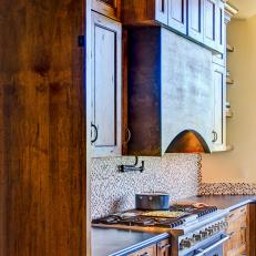 Stained Wood Kitchen Cabinets