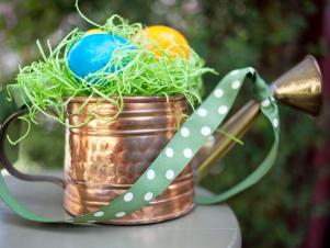 Watering Can Easter Basket