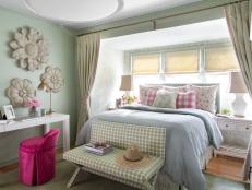 Feminine Cottage-Style Bedroom