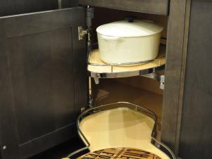 Blind Corner Pull-out Cabinet in Kitchen Island