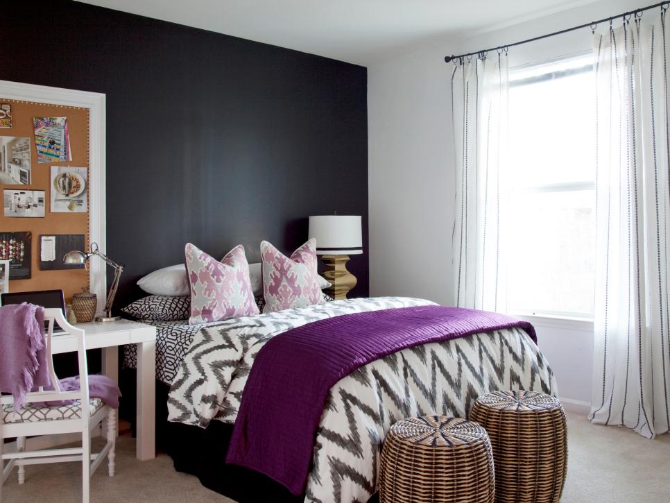 Purple Bedrooms Pictures Ideas Options Hgtv - Purple Accent Decor Ideas