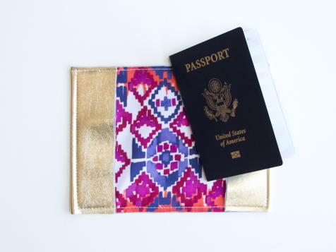How to Make a Leather Passport Holder