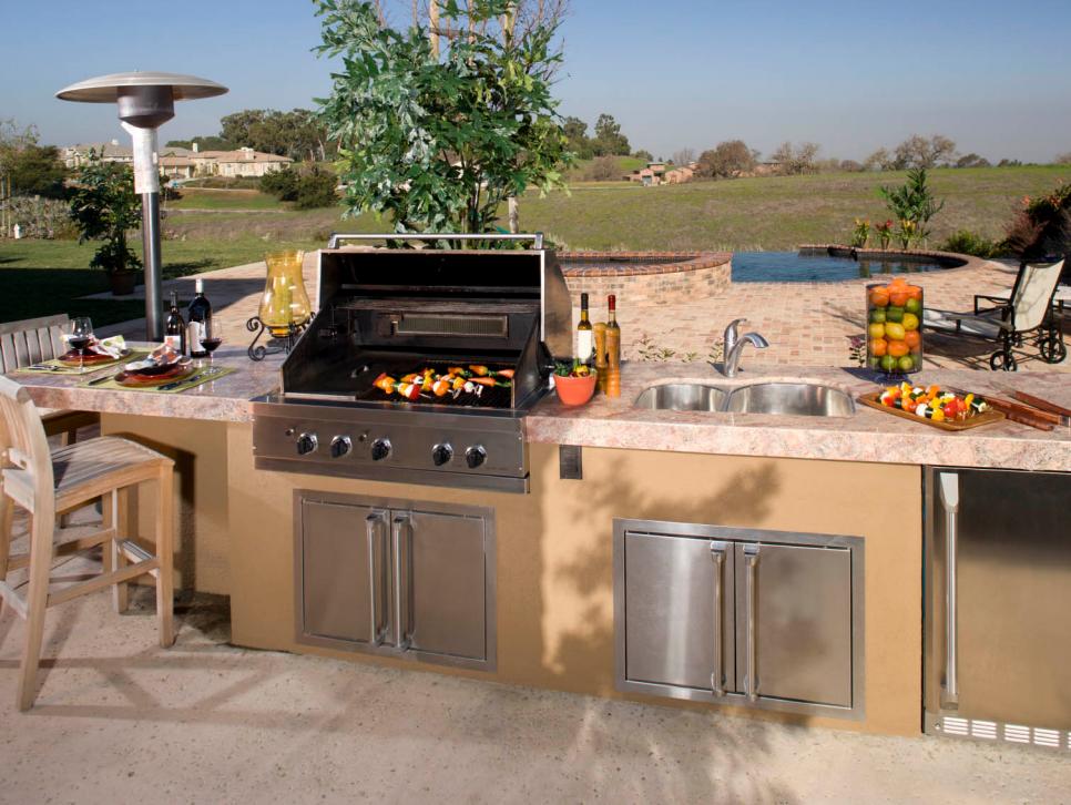 Cheap Outdoor Kitchen Ideas HGTV