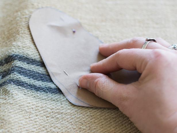 Pinning Pattern to Fabric